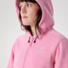 Sudadera con capucha y cremallera completa Emblem Forro Polar para mujer