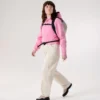Sudadera con capucha y cremallera completa Emblem Forro Polar para mujer