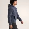 Sudadera con capucha y cremallera completa Emblem para hombre