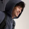 Sudadera con capucha y cremallera completa Emblem para hombre
