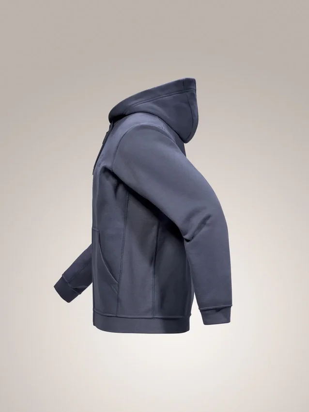 Sudadera con capucha y cremallera completa Emblem para hombre