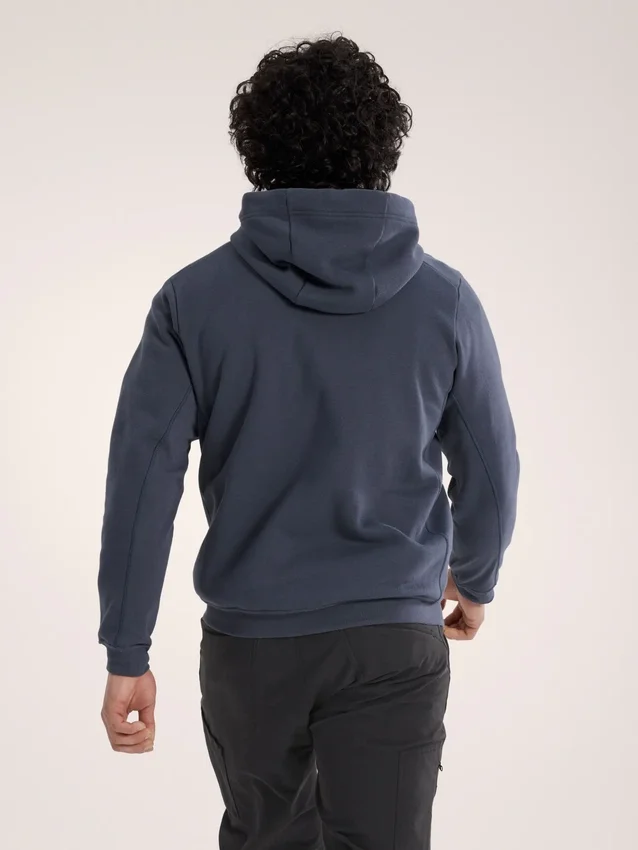 Sudadera con capucha y cremallera completa Emblem para hombre