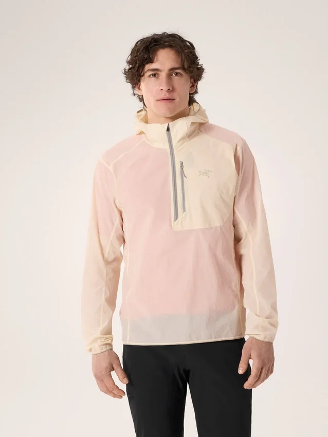 Sudadera con capucha y media cremallera Ossa para hombre