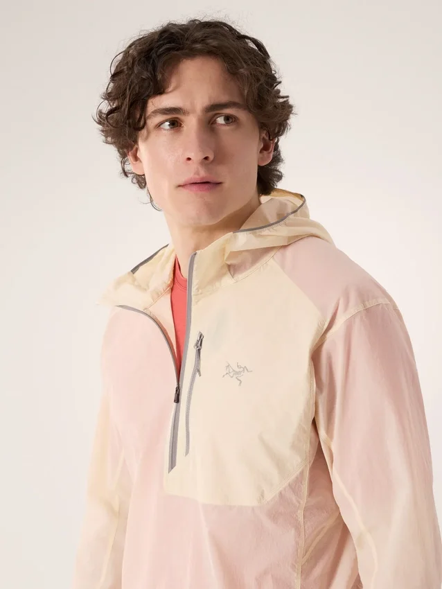 Sudadera con capucha y media cremallera Ossa para hombre