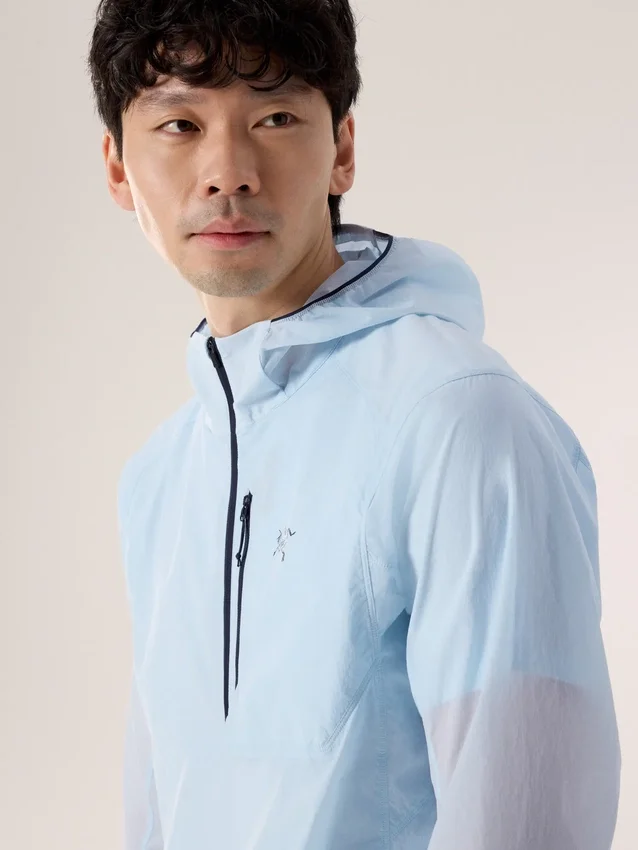 Sudadera con capucha y media cremallera Ossa para hombre